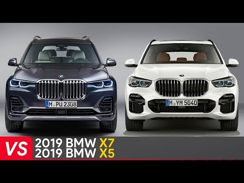 2019 BMW X7 Vs X5 ► Design &amp; Dimensions Comparison
